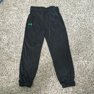 Under armor 4T black joggers